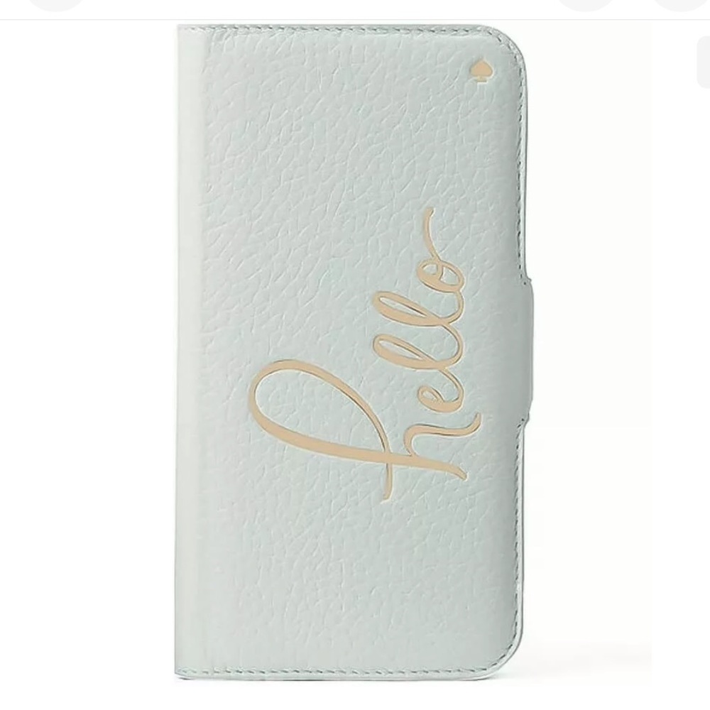 Gorgeous Kate Spade “hello” 2 card iPhone case